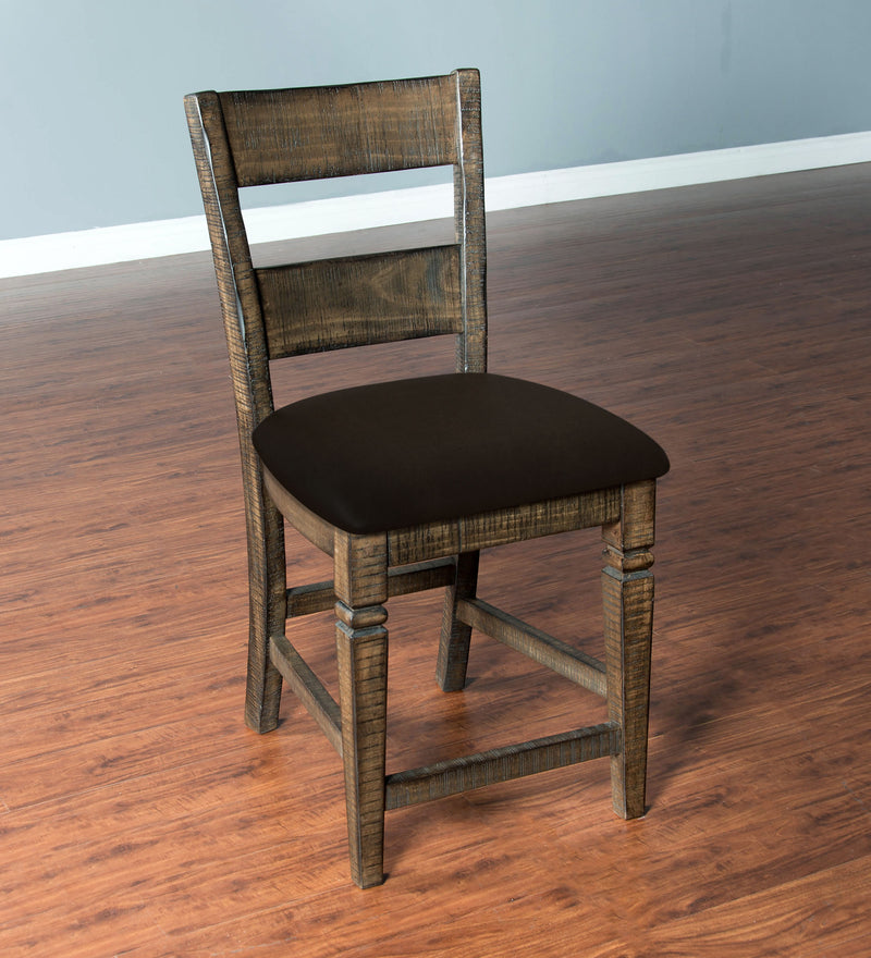 Homestead Ladderback Chair w/ Cushion Seat Tom's Farms