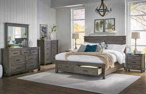 Glacier Point Queen Storage Bed