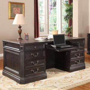 Palazzo Double Pedestal Executive Desk