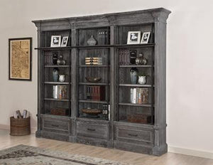 Gramercy Park 3 piece Museum Bookcase Set