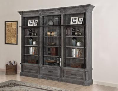 Gramercy Park 3 piece Museum Bookcase Set
