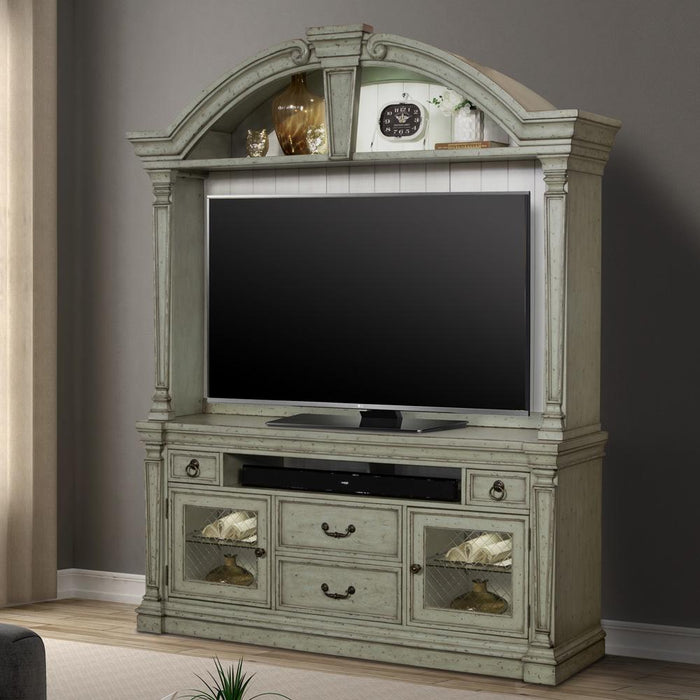 Lafayette 2 piece Entertainment Console & Hutch