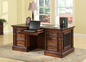 Leonardo Double Pedestal Executive Desk