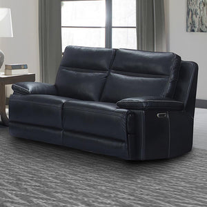 Paxton Navy Power Loveseat