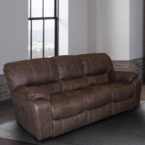 Jupiter Dark Kahlua Manual Sofa