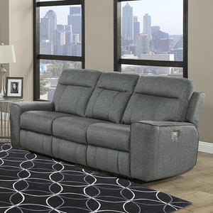 Parthenon Titanium Power Sofa